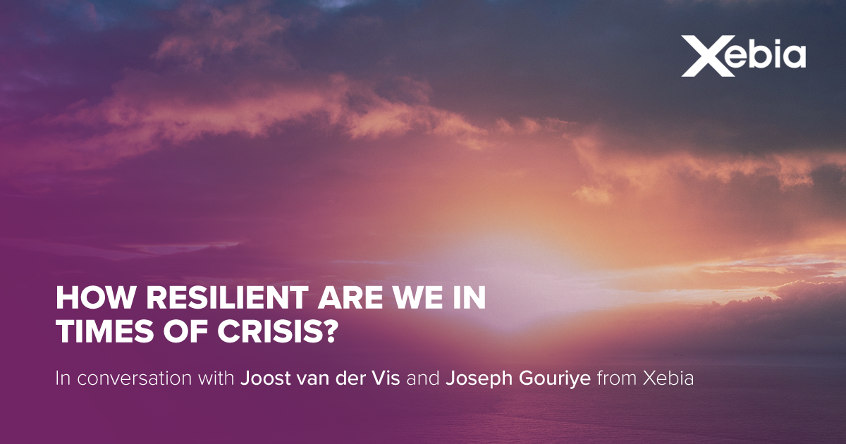 How resilient are we in times of crisis?